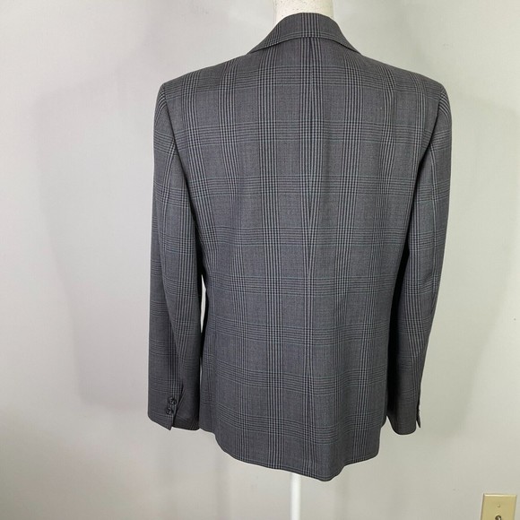 Vintage Burberrys Womens Jacket nordstrom tailored Wool Blazer Union Made in USA - Picture 3 of 13